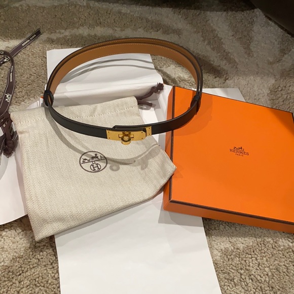 Hermes Kelly 18 belt Black main image 4